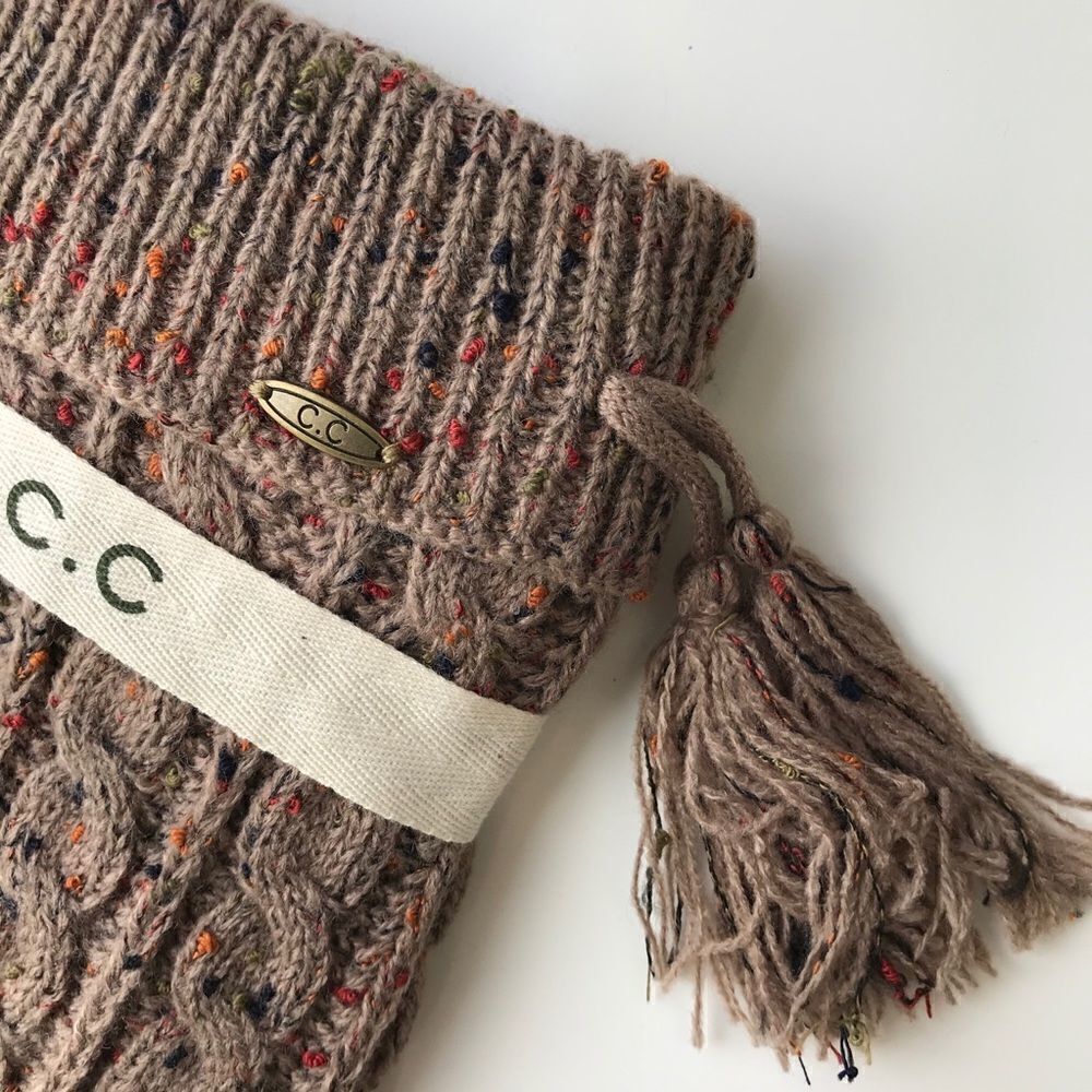 CC knit boot cuffs - Picture 3 of 4